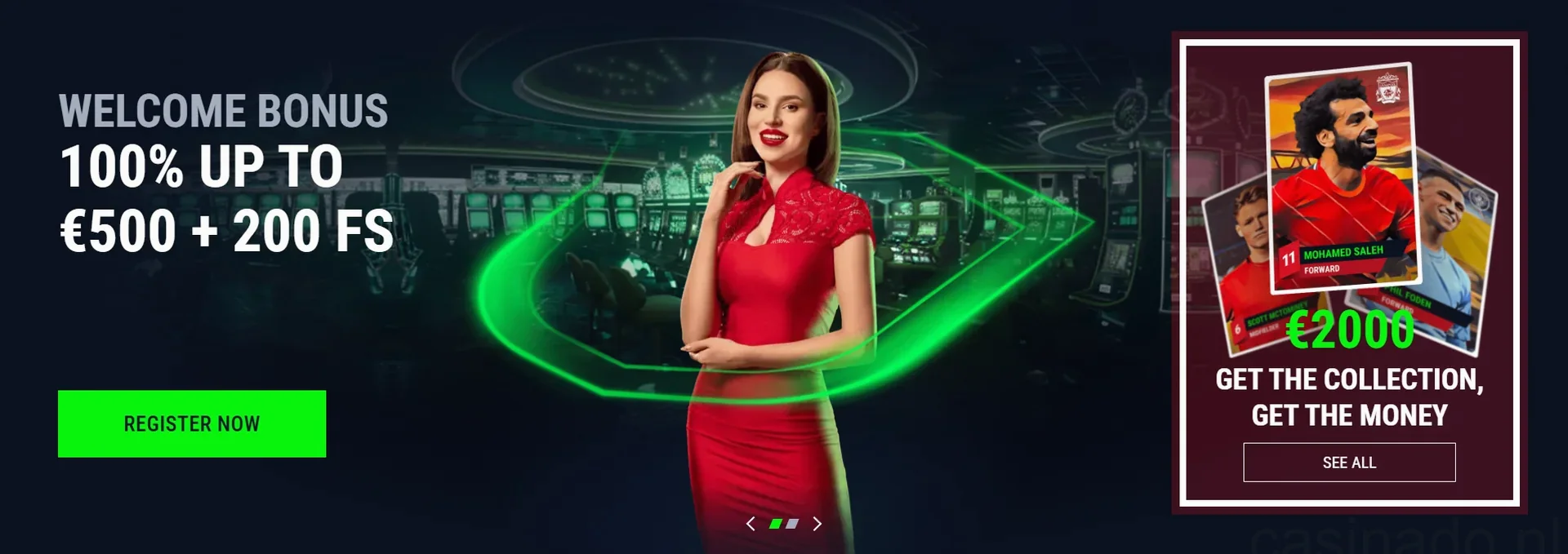 Casinado Casino Welkomstbonus